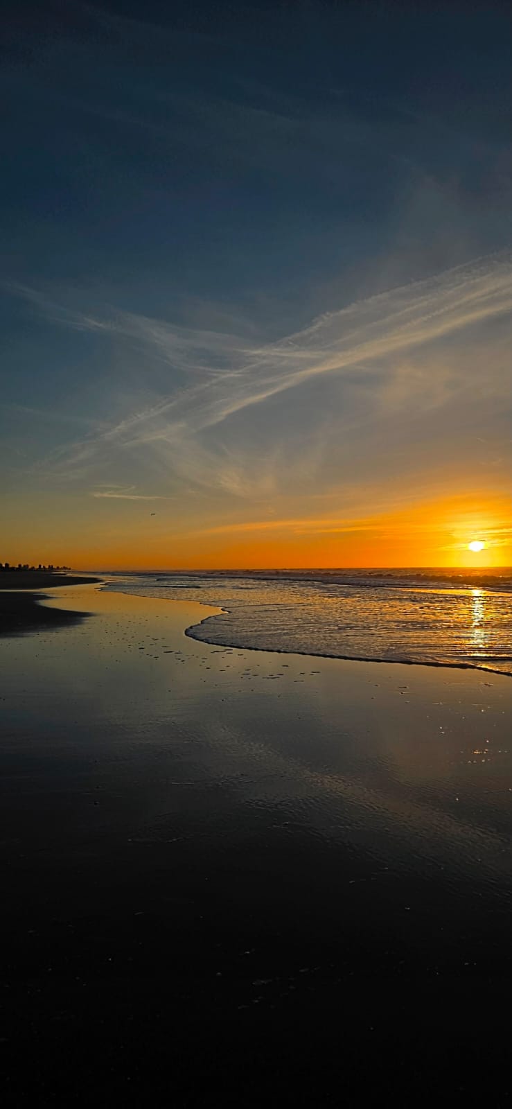 Amanecer frente al mar